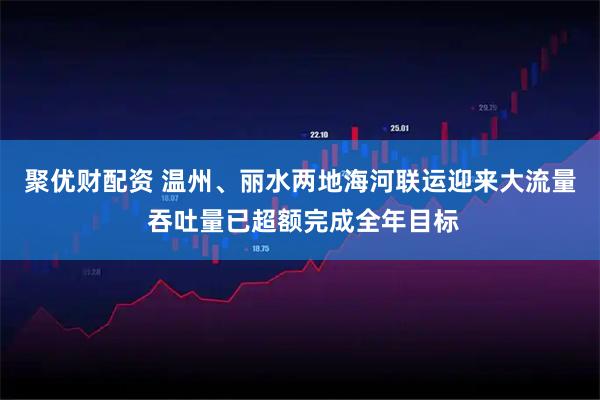 聚优财配资 温州、丽水两地海河联运迎来大流量 吞吐量已超额完成全年目标