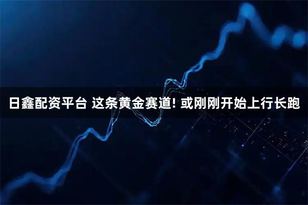 日鑫配资平台 这条黄金赛道! 或刚刚开始上行长跑